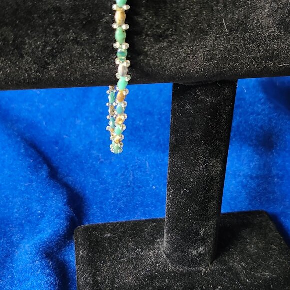 Natural Tones Dual Bead Bracelet - Picture 2 of 3